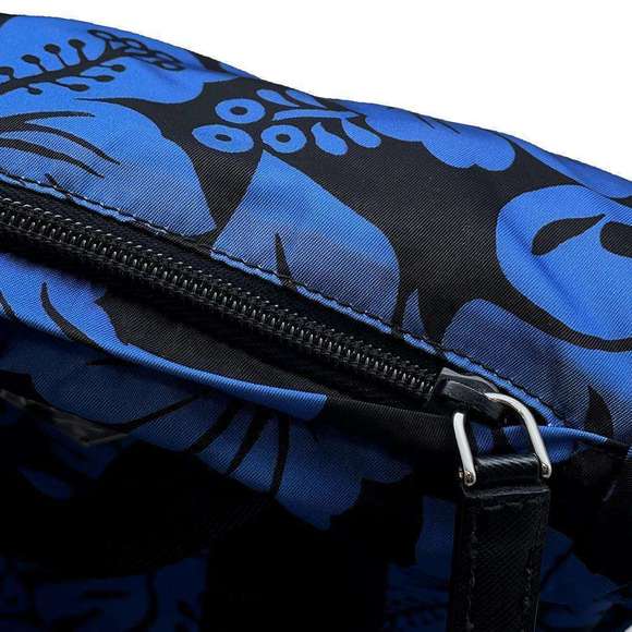 Prada Hibiscus Pattern Nylon Backpack - Picture 10 of 12
